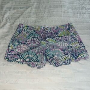 Lilly Pulitzer Women's Shorts - Blue, Pink, Yellow